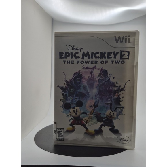 Epic Mickey 2: The Power of Two - Nintendo Wii Complete Cleaned Tested Working - Picture 2 of 2